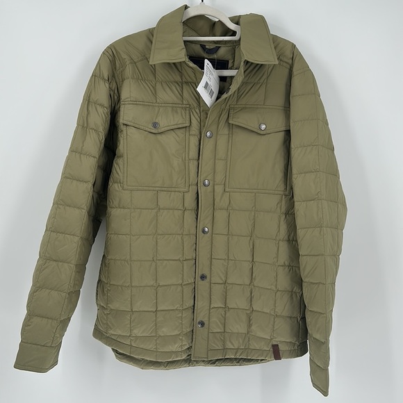 Obermeyer Olive Green Lightweight Shirt Jacket - Picture 9 of 9